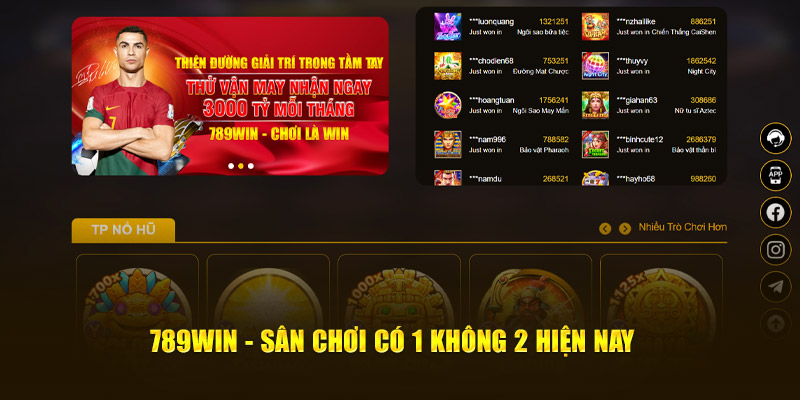 789Win - Sân chơi có 1 không 2 hiện nay